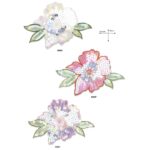 Flor lentejuelas termoadesiva