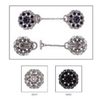 Broche cadena clip pedrería