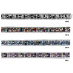 Tira cristal estamp termo